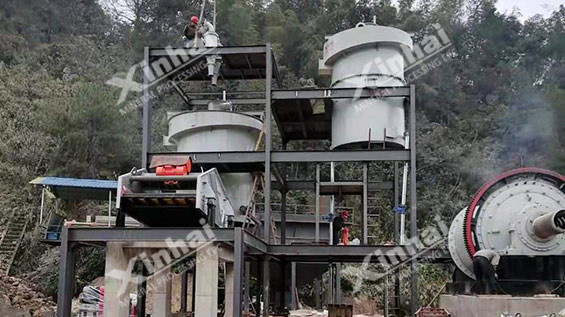 湖南800t/d石英砂選廠項(xiàng)目圓滿運(yùn)行