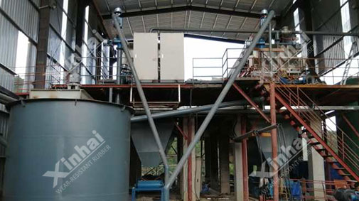 尾礦干排選廠整體圖 尾礦干排選廠整體圖